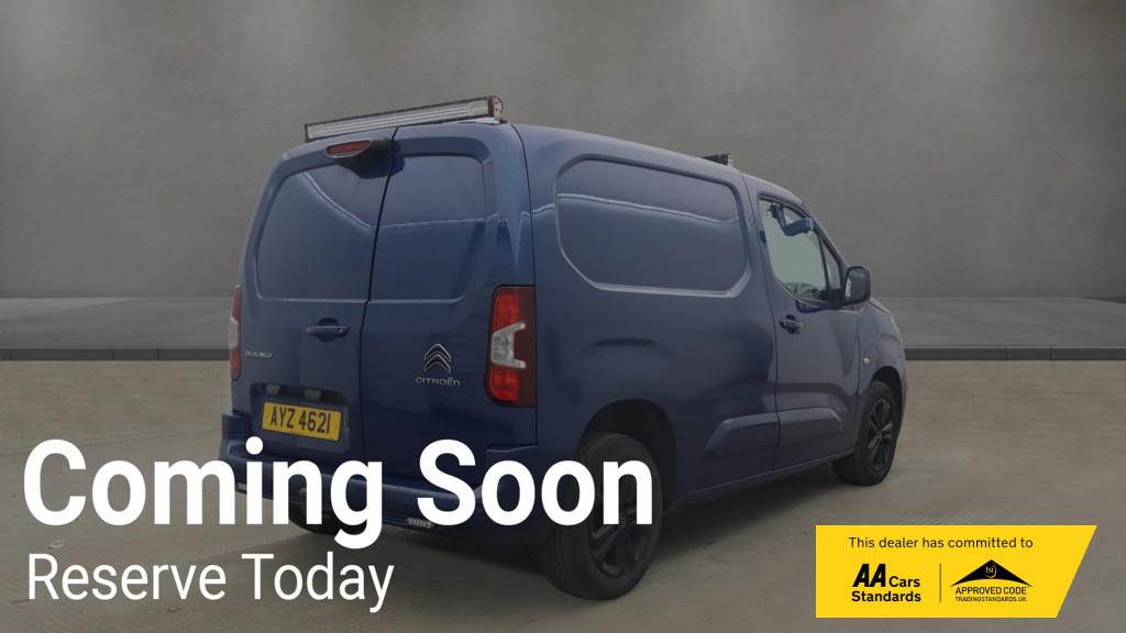 2020 Citroen Berlingo 1.5 BlueHDi 1000 Driver M Panel Van 5dr Diesel EAT8 SWB Euro 6 (s/s) (130 ps) - Thumbnail 4