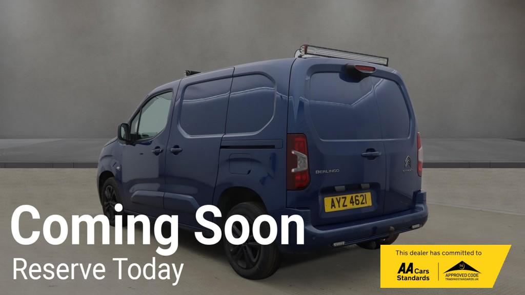 2020 Citroen Berlingo 1.5 BlueHDi 1000 Driver M Panel Van 5dr Diesel EAT8 SWB Euro 6 (s/s) (130 ps) - Thumbnail 3