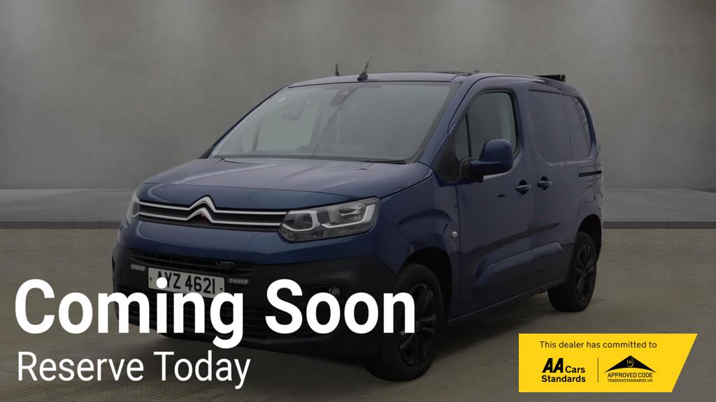 2020 Citroen Berlingo 1.5 BlueHDi 1000 Driver M Panel Van 5dr Diesel EAT8 SWB Euro 6 (s/s) (130 ps) - Thumbnail 2