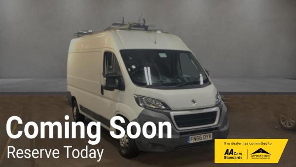 Peugeot Boxer 2.0 BlueHDi 333 Panel Van 5dr Diesel Manual L2 H2 Euro 6 (110 ps)