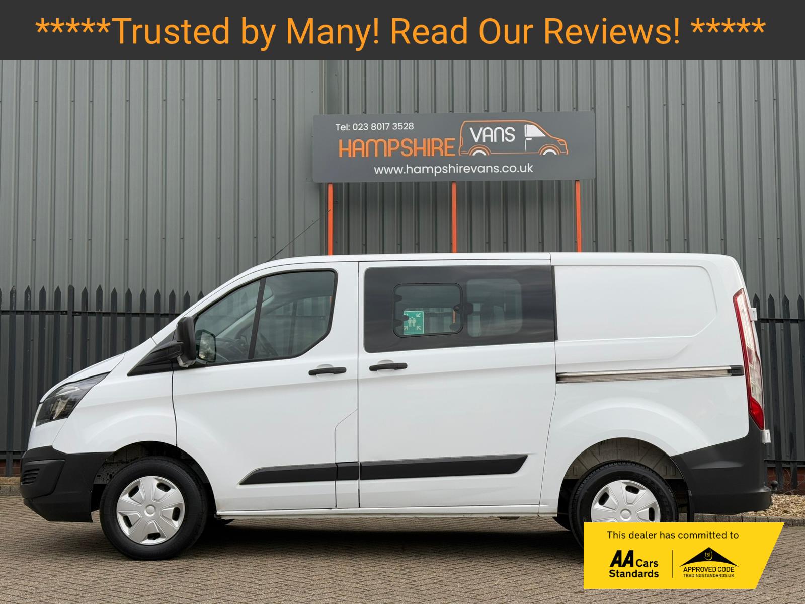 Ford Transit Custom 2.2 TDCi 290 Trend Combi Van 5dr Diesel Manual L1 H1 (191 g/km, 98 bhp)