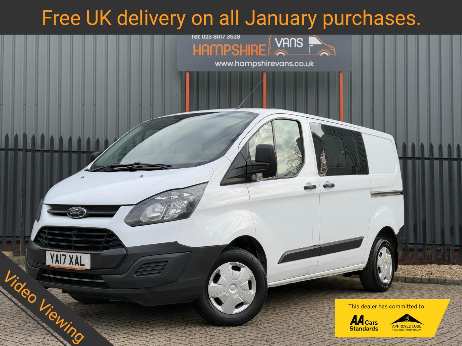 Ford Transit Custom 2.2 TDCi 290 Trend Combi Van 5dr Diesel Manual L1 H1 (191 g/km, 98 bhp)