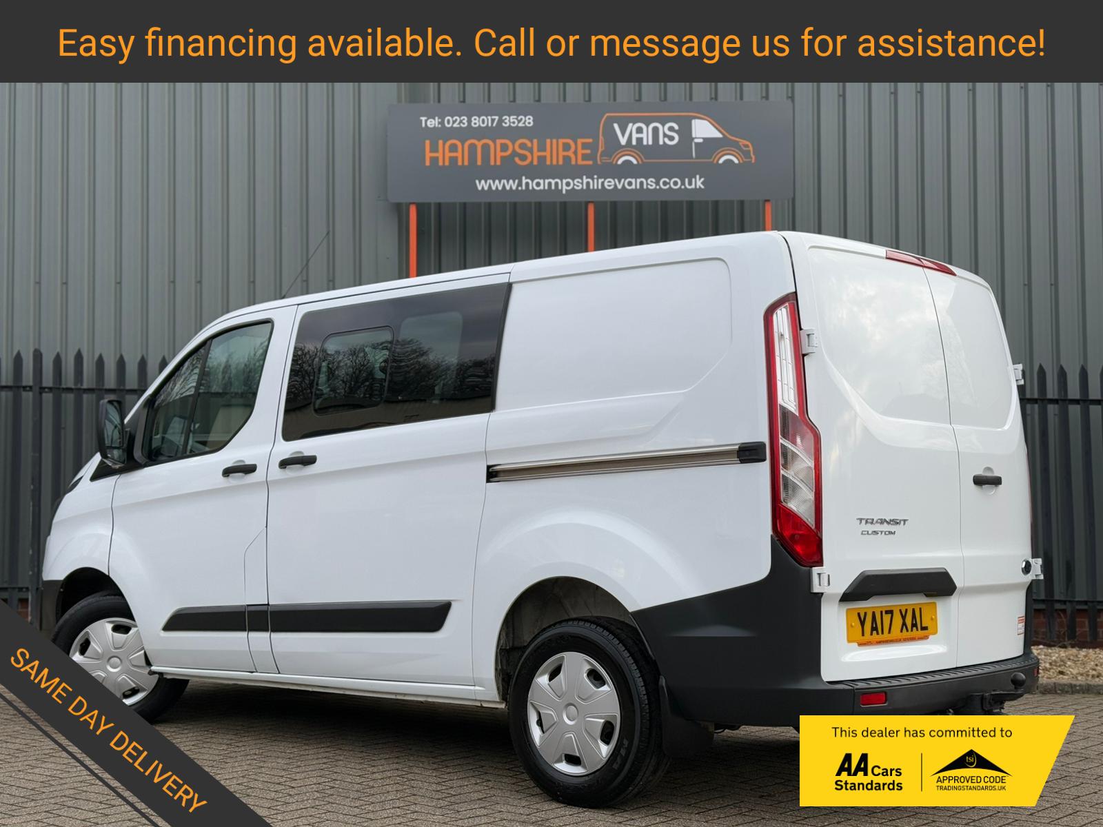 Ford Transit Custom 2.2 TDCi 290 Trend Combi Van 5dr Diesel Manual L1 H1 (191 g/km, 98 bhp)