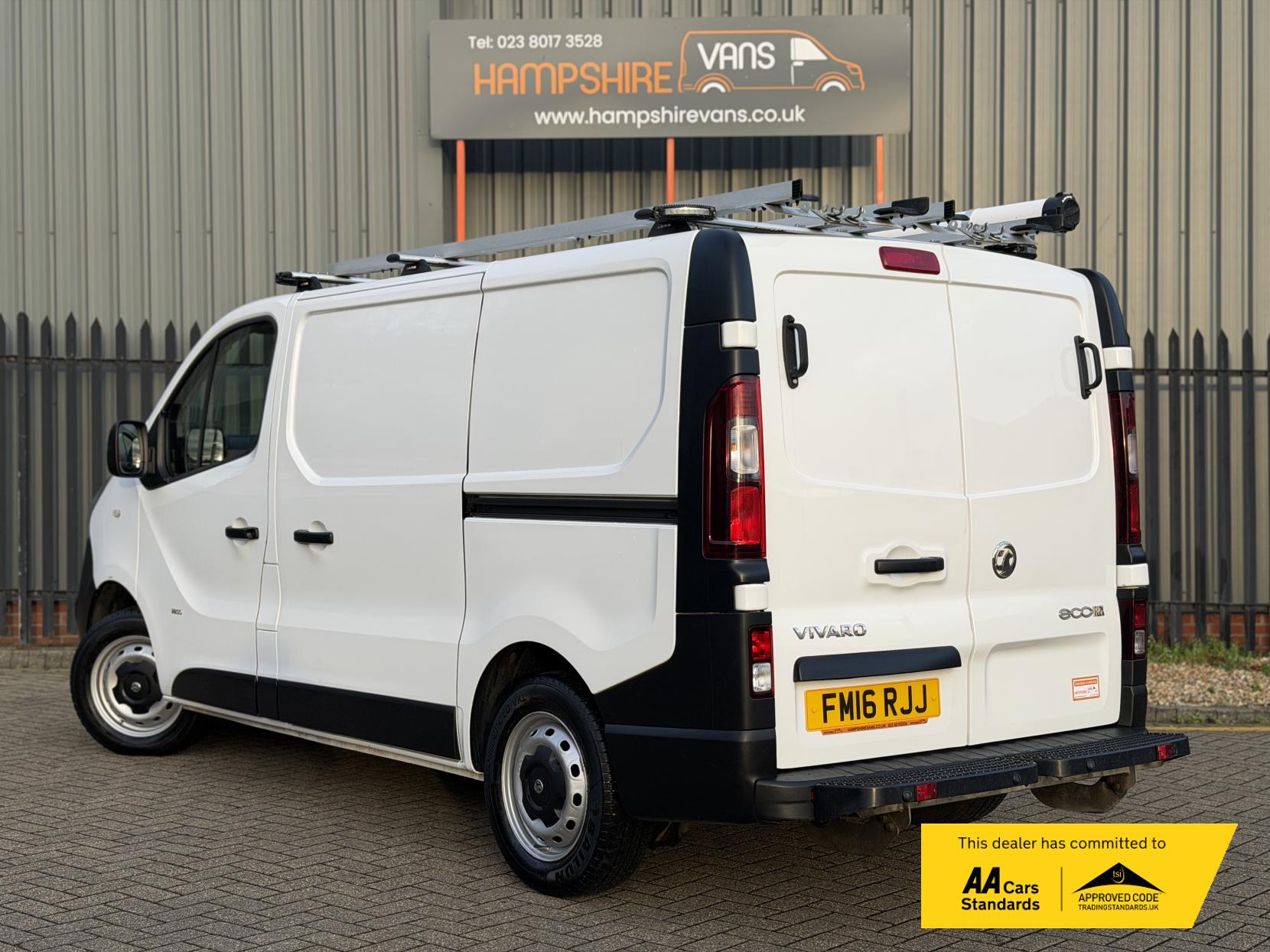 Vauxhall Vivaro 1.6 CDTi 2900 ecoFLEX Panel Van 5dr Diesel Manual L1 H1 Euro 5 (s/s) (90 ps)