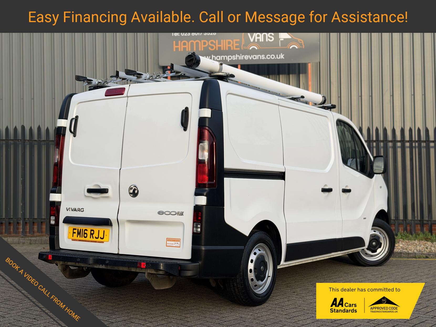 Vauxhall Vivaro 1.6 CDTi 2900 ecoFLEX Panel Van 5dr Diesel Manual L1 H1 Euro 5 (s/s) (90 ps)