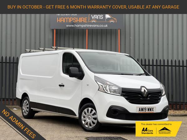 Renault Trafic 1.6 dCi ENERGY 29 Business+ Panel Van 5dr Diesel Manual LWB Standard Roof Euro 6 (s/s) (125 ps)