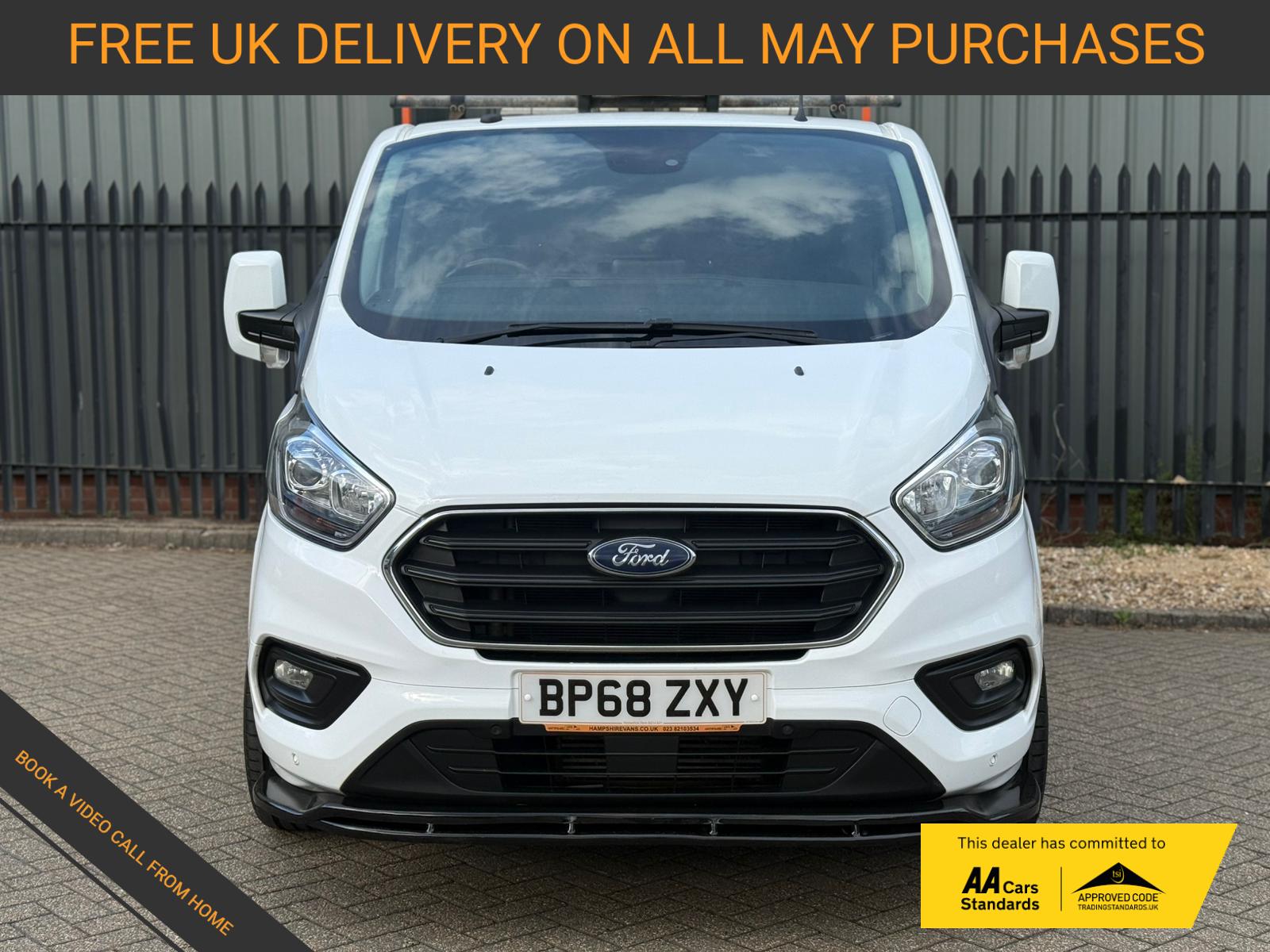 Ford Transit Custom 2.0 300 EcoBlue Limited Panel Van 5dr Diesel Manual L2 H1 Euro 6 (130 ps)