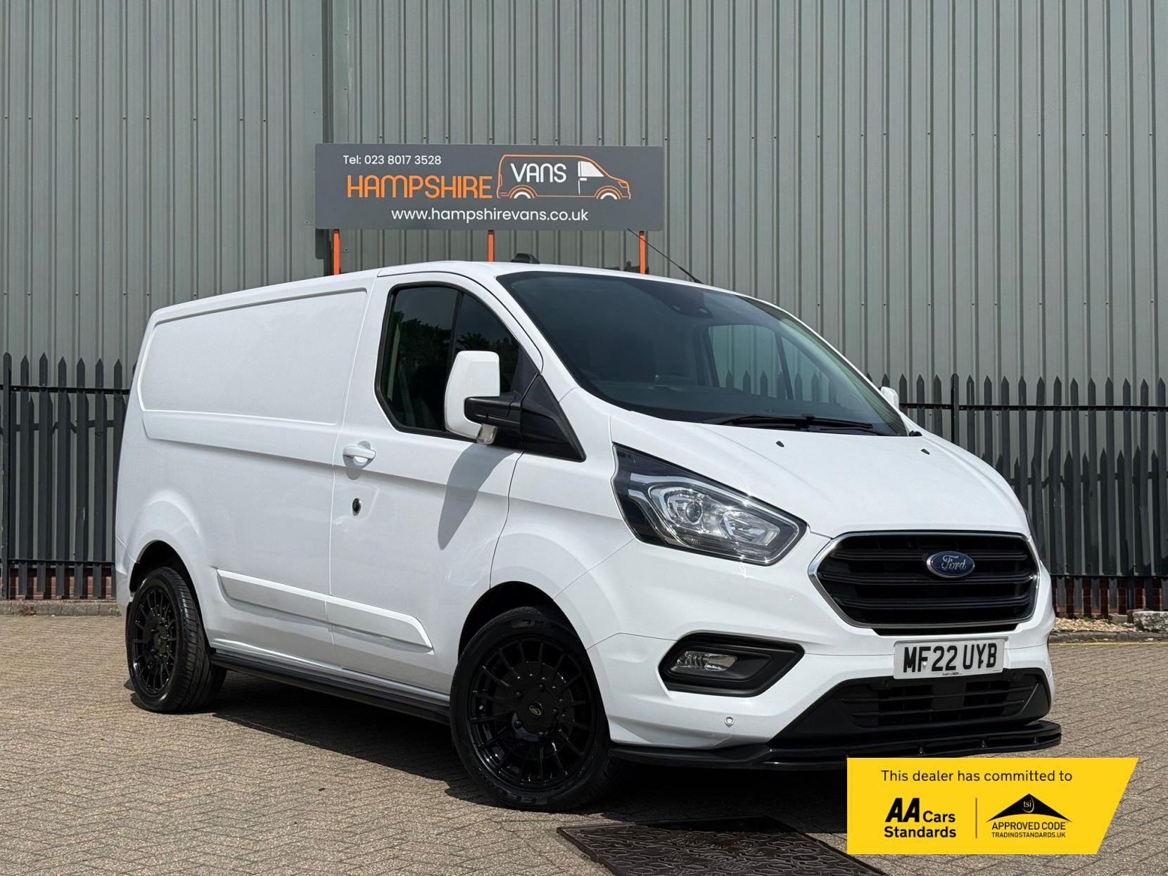 2022 Ford Transit Custom 2.0 300 EcoBlue Limited Panel Van 5dr Diesel Manual L1 H1 Euro 6 (s/s) (130 ps)