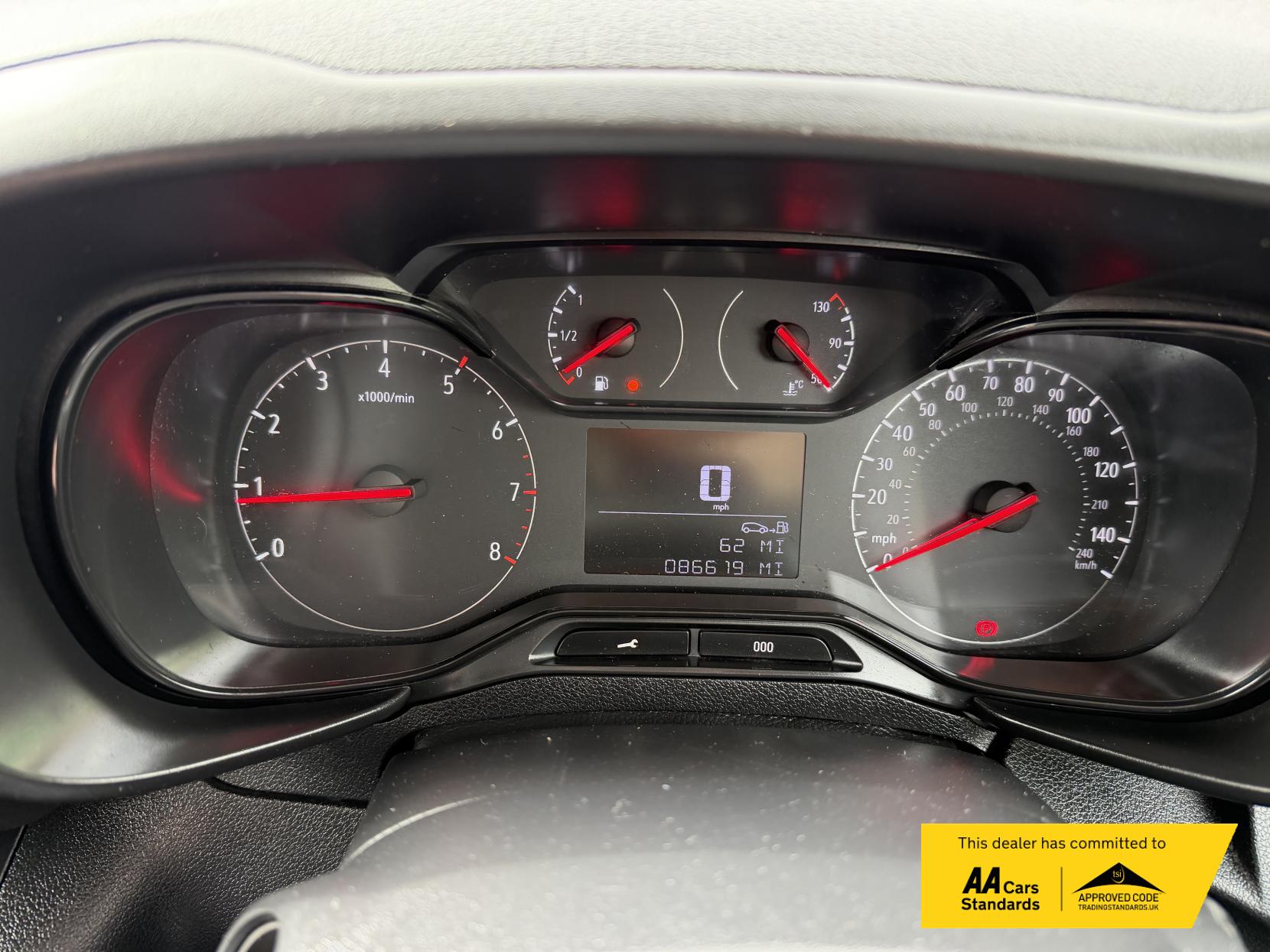 Vauxhall Combo 1.5 Turbo D 2300 Sportive Panel Van 4dr Diesel Manual L2 H1 Euro 6 (s/s) (100 ps)