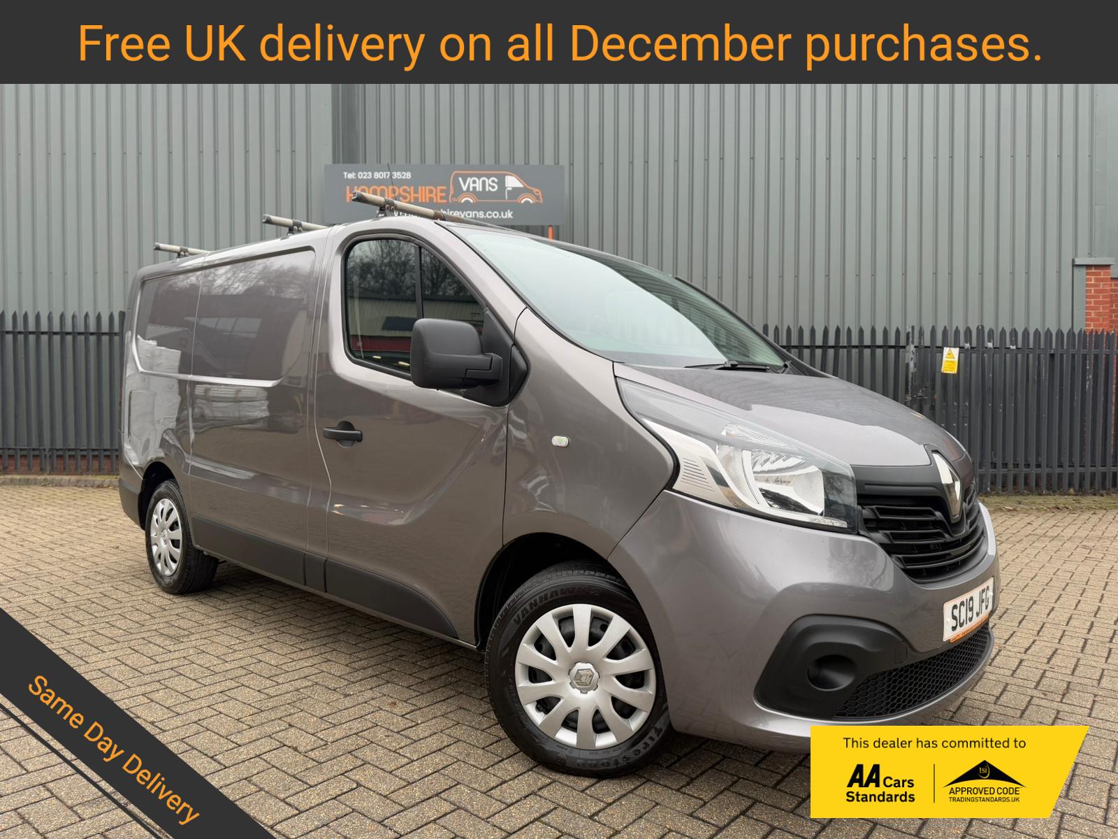 Renault Trafic 1.6 dCi 27 Business+ Panel Van 5dr Diesel Manual SWB Standard Roof Euro 6 (120 ps)