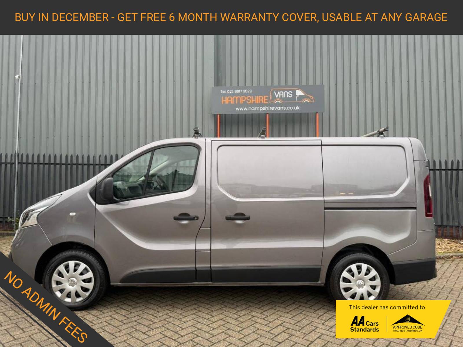 Renault Trafic 1.6 dCi 27 Business+ Panel Van 5dr Diesel Manual SWB Standard Roof Euro 6 (120 ps)