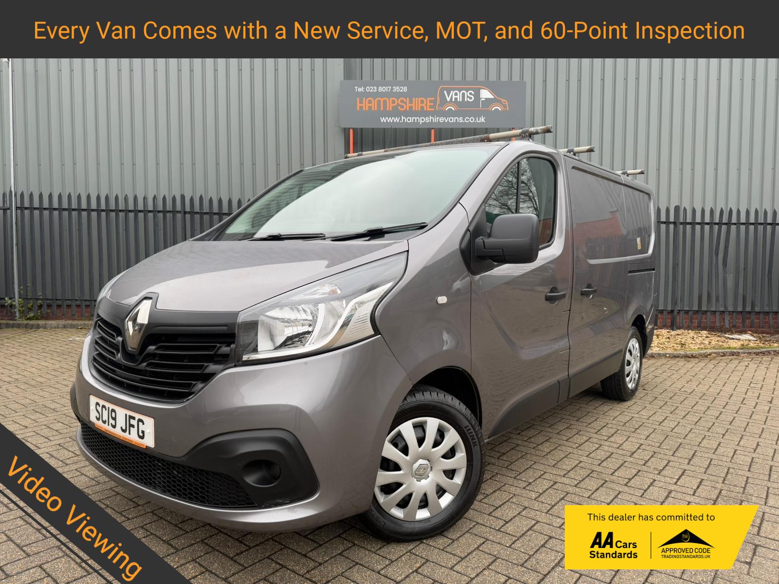 Renault Trafic 1.6 dCi 27 Business+ Panel Van 5dr Diesel Manual SWB Standard Roof Euro 6 (120 ps)