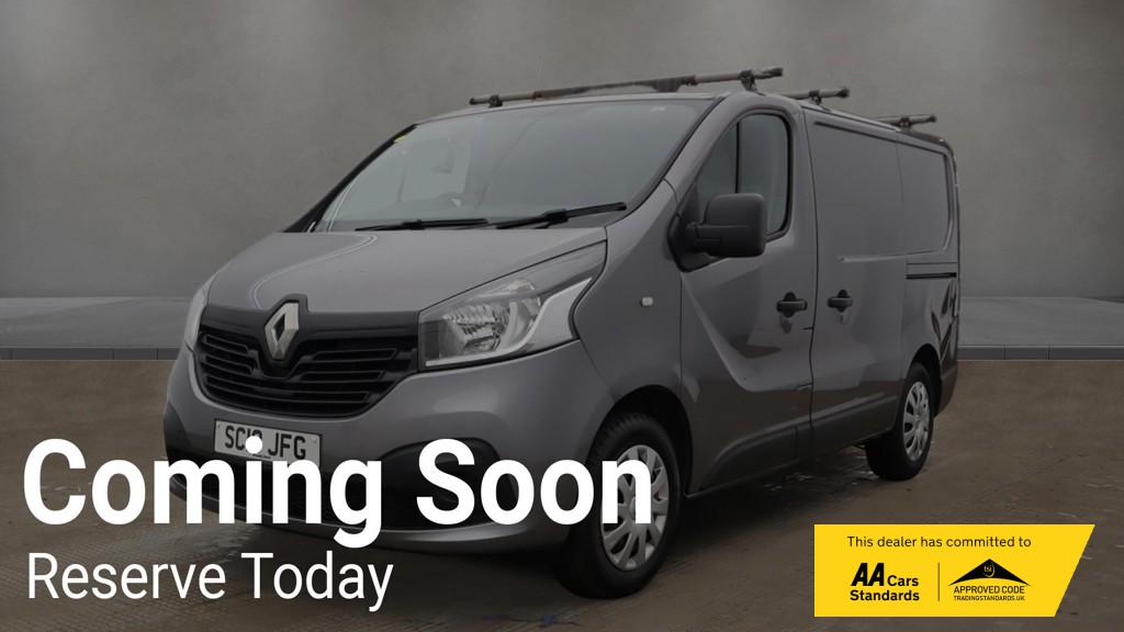 Renault Trafic 1.6 dCi 27 Business+ Panel Van 5dr Diesel Manual SWB Standard Roof Euro 6 (120 ps)