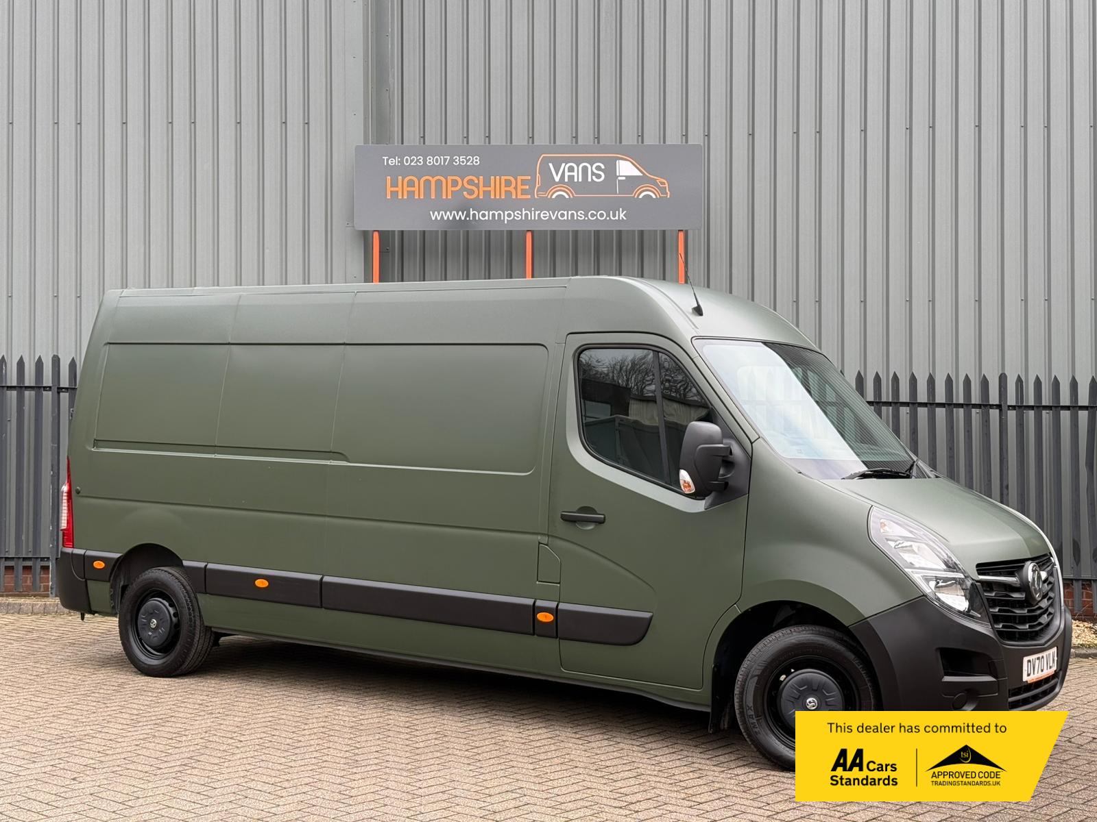 Vauxhall Movano 2.3 CDTi 3500 BiTurbo Edition Panel Van 5dr Diesel Manual FWD L3 H2 Euro 6 (135 ps)