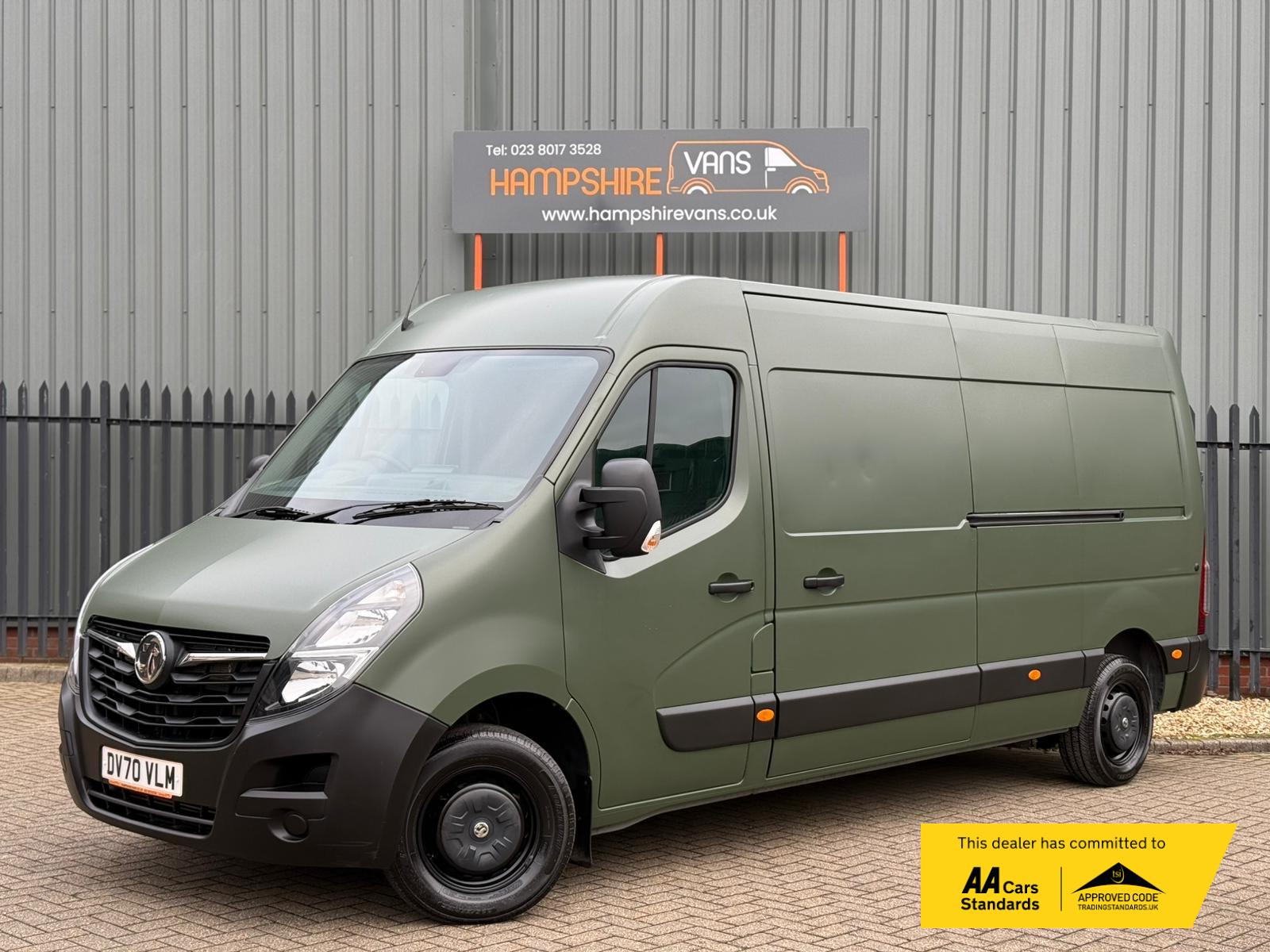 Vauxhall Movano 2.3 CDTi 3500 BiTurbo Edition Panel Van 5dr Diesel Manual FWD L3 H2 Euro 6 (135 ps)