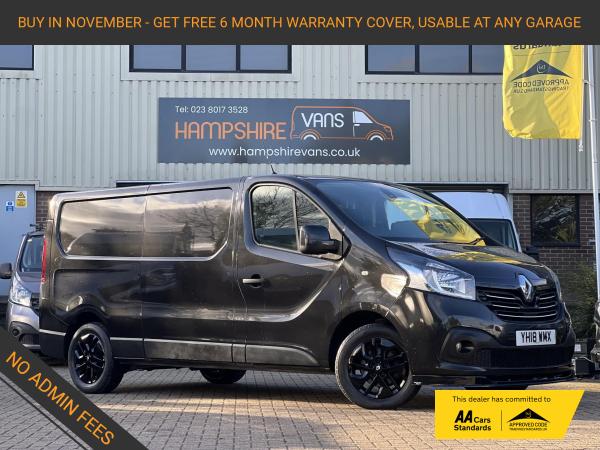 Renault Trafic 1.6 dCi ENERGY 29 Sport Nav Panel Van 5dr Diesel Manual LWB Standard Roof Euro 6 (s/s) (125 ps)