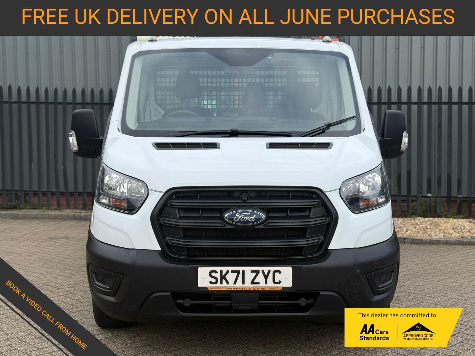 Ford Transit 2.0 350 EcoBlue Leader Premium Dropside 2dr Diesel Manual FWD L4 Euro 6 (s/s) (130 ps)