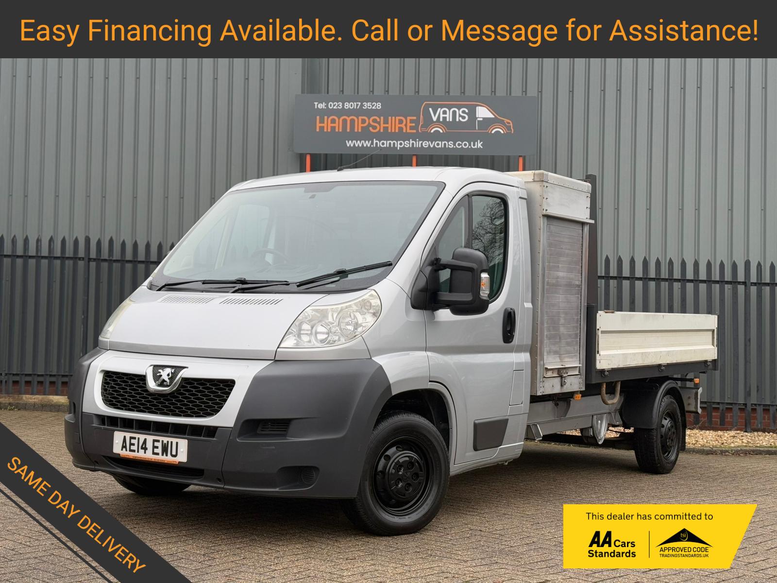 Peugeot Boxer 2.2 BlueHDi 335 Built for Business Tipper 2dr Diesel Manual L2 Euro 6 (s/s) (140 ps)