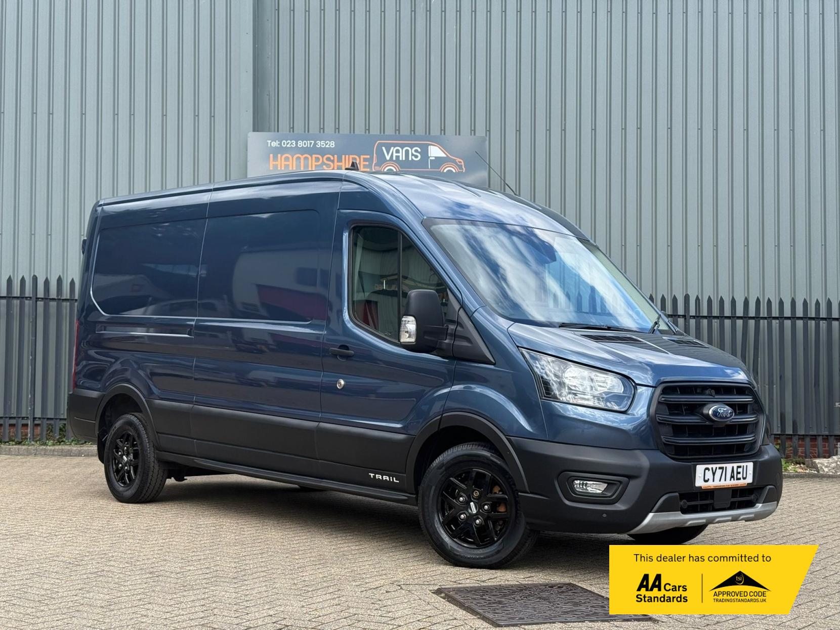 Ford Transit 2.0 350 EcoBlue Trail Panel Van 5dr Diesel Manual FWD L3 H2 Euro 6 (s/s) (170 ps)