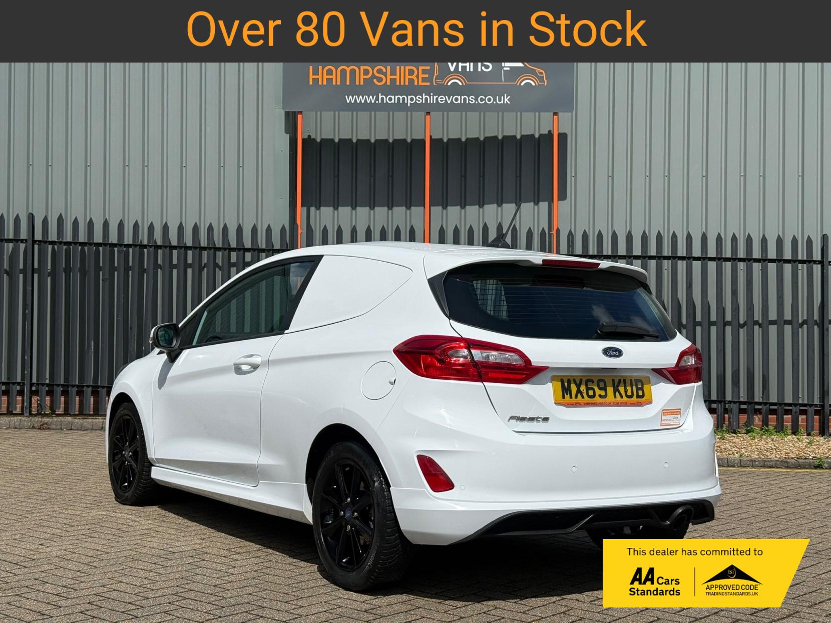 2019 Ford Fiesta Van 1.0T EcoBoost Sport Car Derived Van 3dr Petrol Manual Euro 6 (s/s) (125 ps) - Thumbnail 4