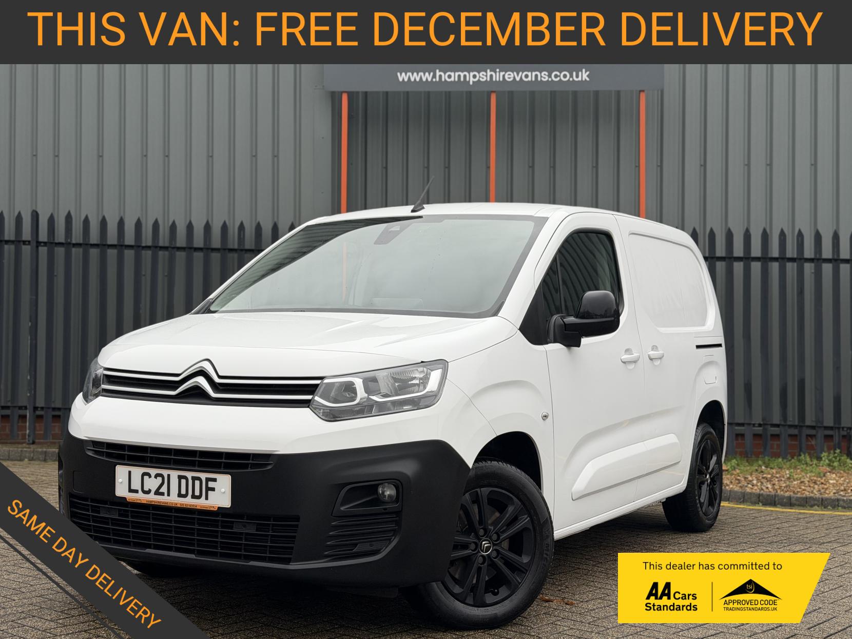Citroen Berlingo 1.5 BlueHDi 1000 Driver M Panel Van 5dr Diesel Manual SWB Euro 6 (s/s) (100 ps)