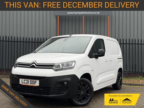 Citroen Berlingo 1.5 BlueHDi 1000 Driver M Panel Van 5dr Diesel Manual SWB Euro 6 (s/s) (100 ps)