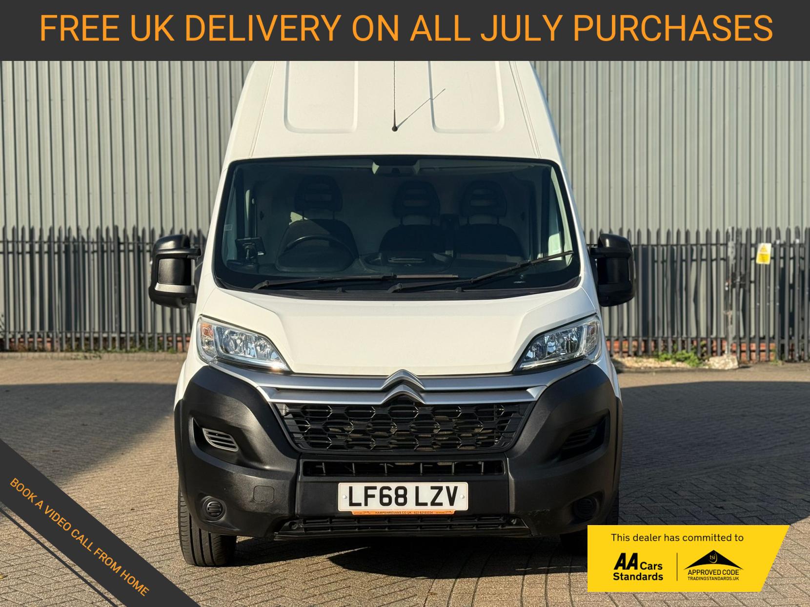 Citroen Relay 2.0 BlueHDi 35 Panel Van 5dr Diesel Manual L3 Extra High Roof Euro 6 (130 ps)