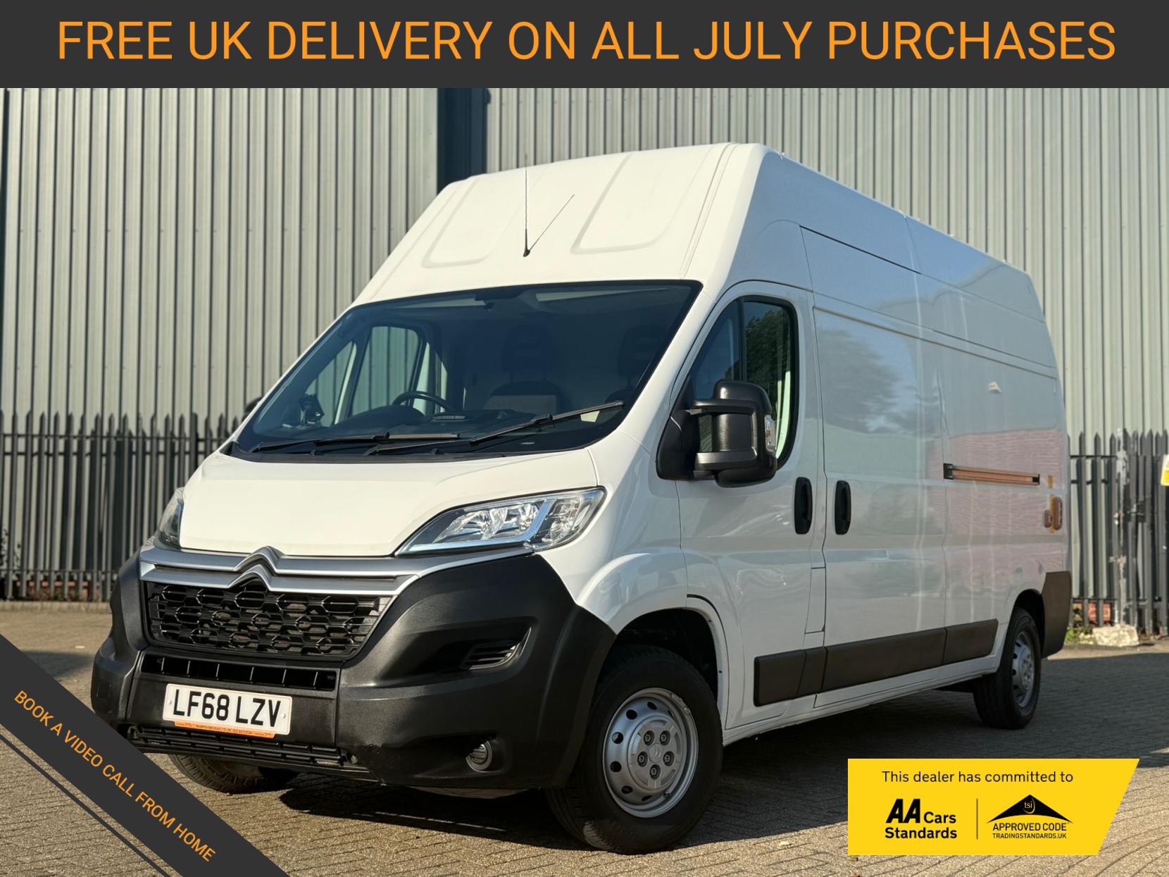 Citroen Relay 2.0 BlueHDi 35 Panel Van 5dr Diesel Manual L3 Extra High Roof Euro 6 (130 ps)