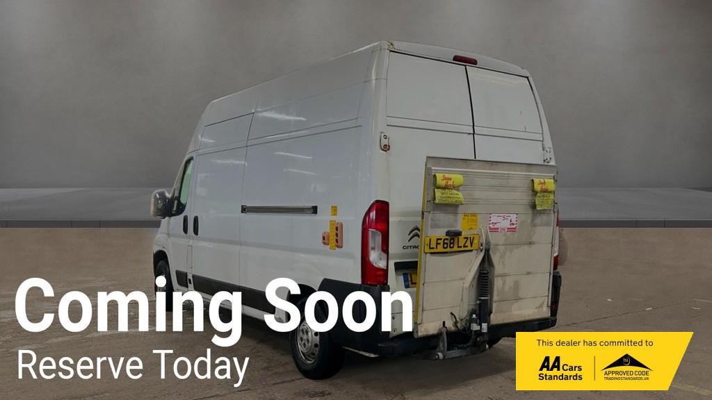 Citroen Relay 2.0 BlueHDi 35 Panel Van 5dr Diesel Manual L3 Extra High Roof Euro 6 (130 ps)