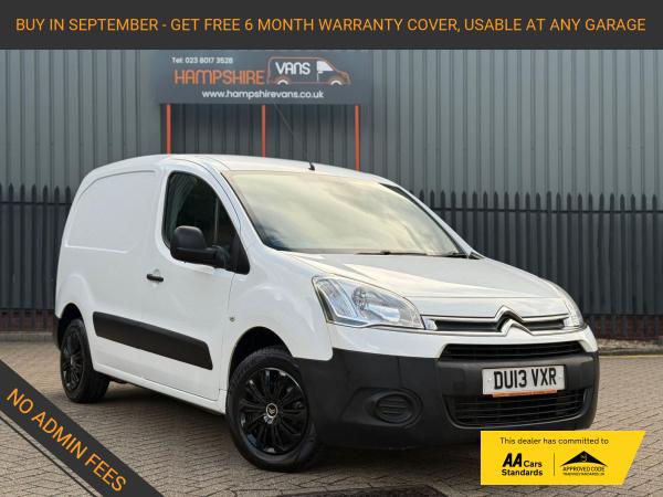 Citroen Berlingo 1.6 HDi 625 LX Panel Van 5dr Diesel Manual L1 (Euro 5) (138 g/km, 90 bhp)