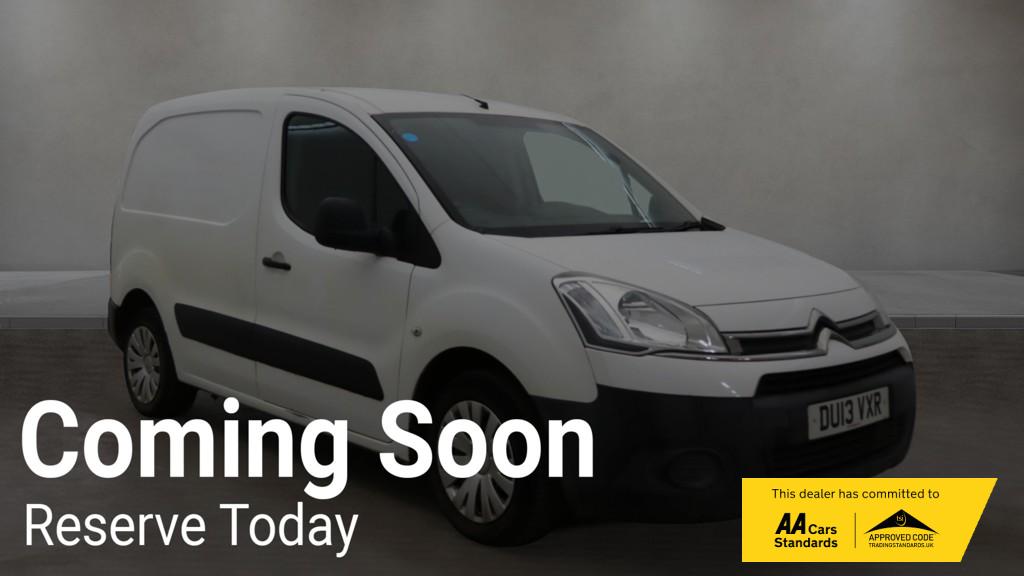 Citroen Berlingo 1.6 HDi 625 LX Panel Van 5dr Diesel Manual L1 (Euro 5) (138 g/km, 90 bhp)