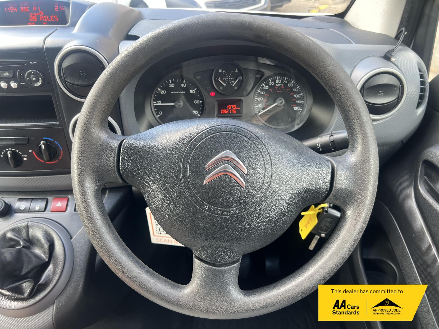Citroen Berlingo 1.6 HDi 625 LX Panel Van 5dr Diesel Manual L1 (Euro 5) (138 g/km, 90 bhp)