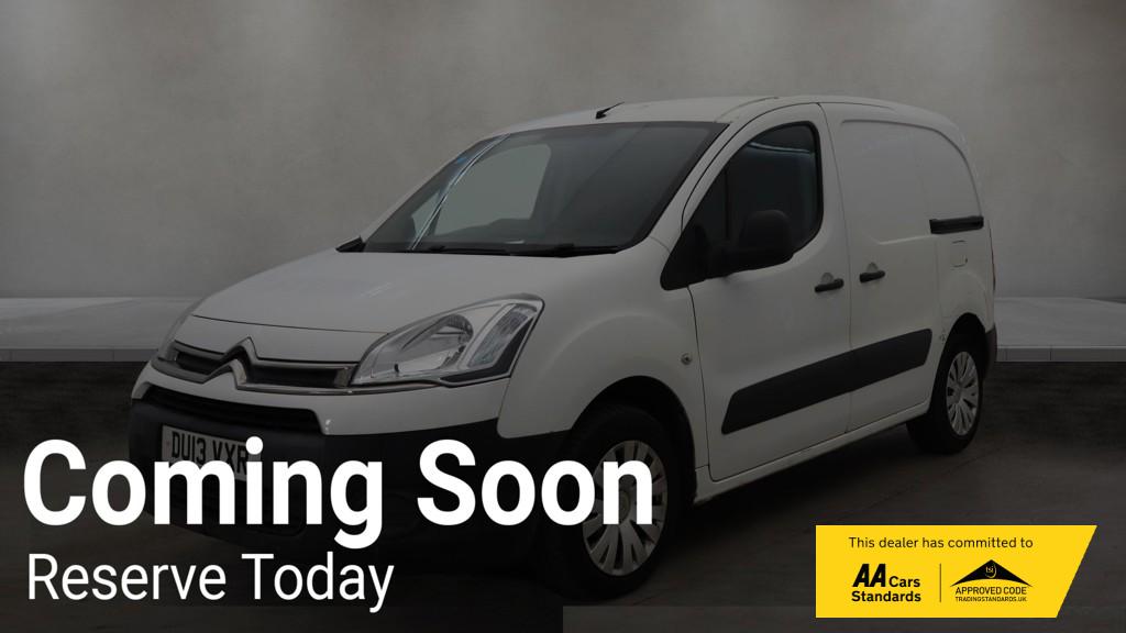 Citroen Berlingo 1.6 HDi 625 LX Panel Van 5dr Diesel Manual L1 (Euro 5) (138 g/km, 90 bhp)