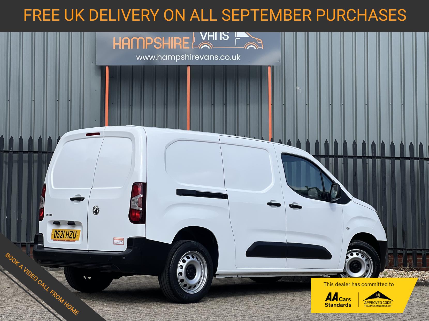 Vauxhall Combo 1.5 Turbo D 2300 Dynamic Panel Van 4dr Diesel Manual L2 H1 Euro 6 (100 ps)