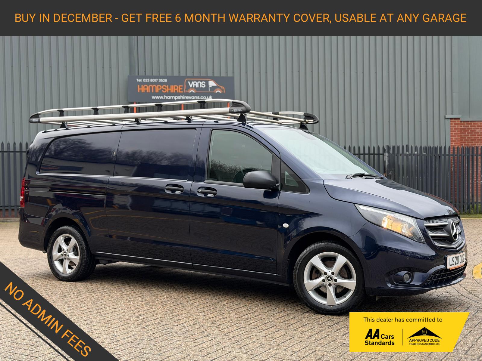 Mercedes-Benz Vito 2.1 114 CDI Premium Panel Van 5dr Diesel Manual RWD L3 Euro 6 (s/s) (136 ps)