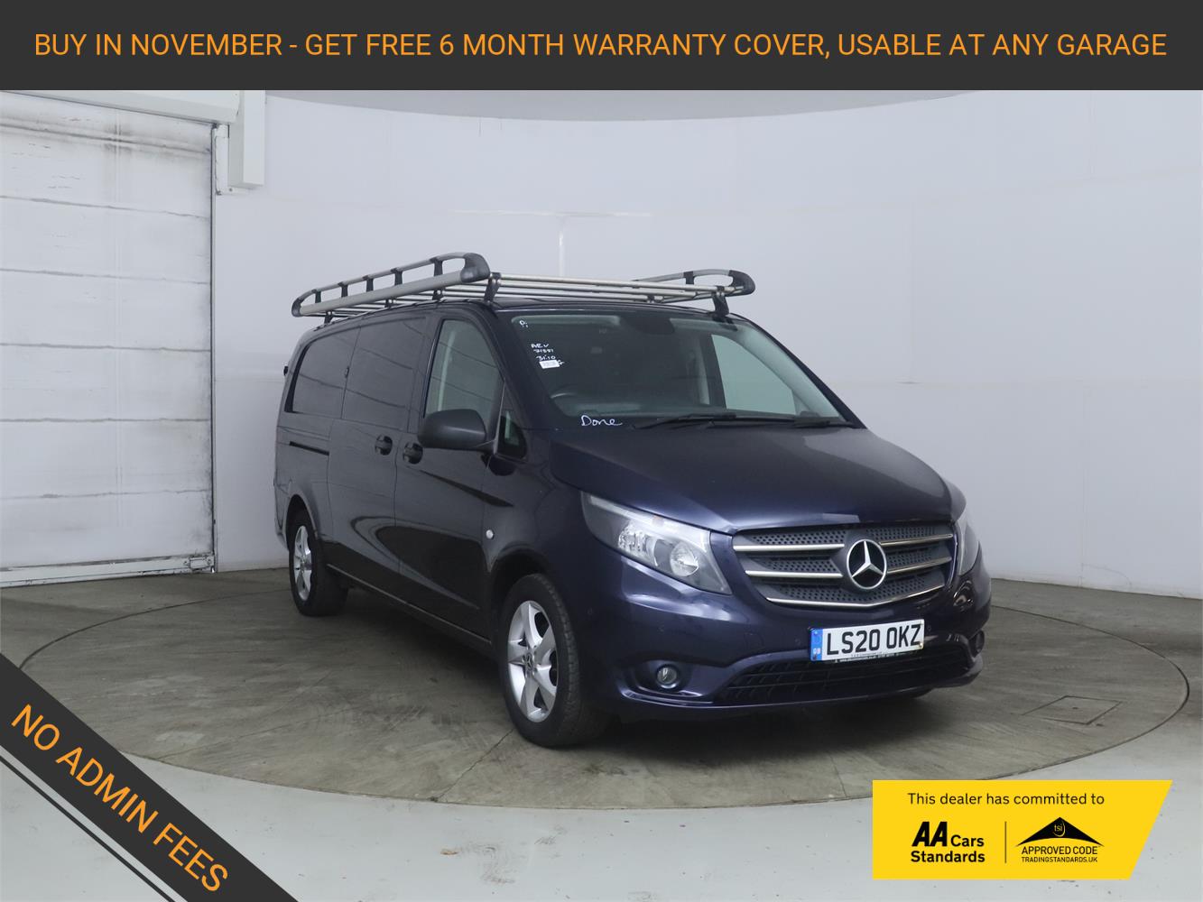 Mercedes-Benz Vito 2.1 114 CDI Premium Panel Van 5dr Diesel Manual RWD L3 Euro 6 (s/s) (136 ps)