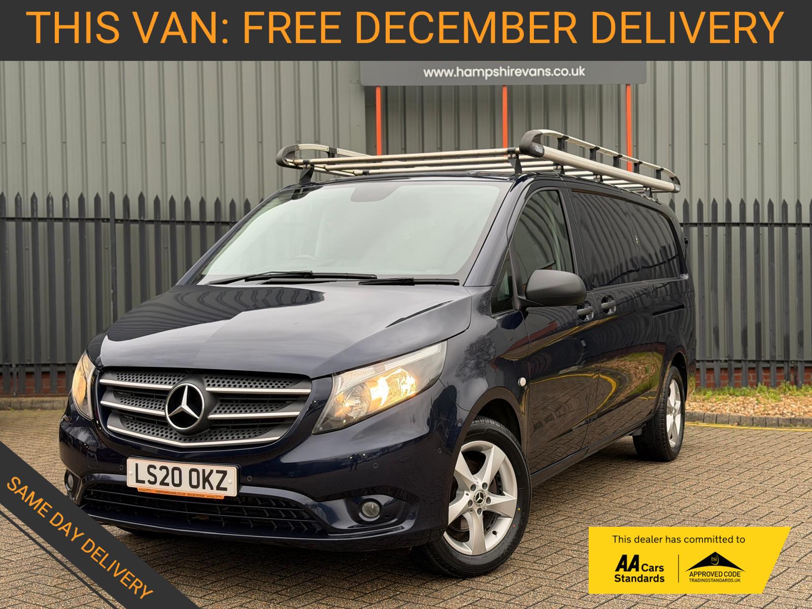 Mercedes-Benz Vito 2.1 114 CDI Premium Panel Van 5dr Diesel Manual RWD L3 Euro 6 (s/s) (136 ps)