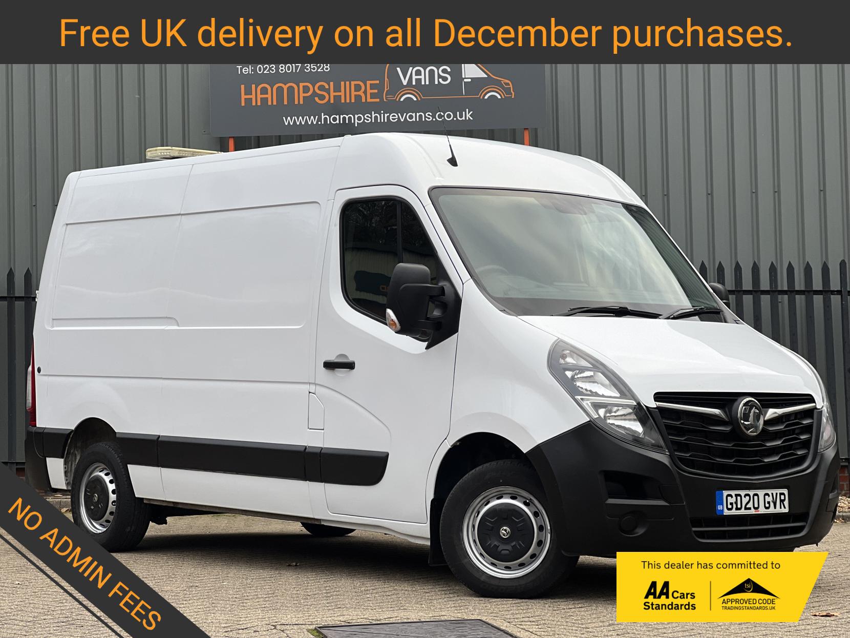 Vauxhall Movano 2.3 CDTi 3500 BiTurbo Edition Panel Van 5dr Diesel Manual FWD L2 H2 Euro 6 (s/s) (150 ps)