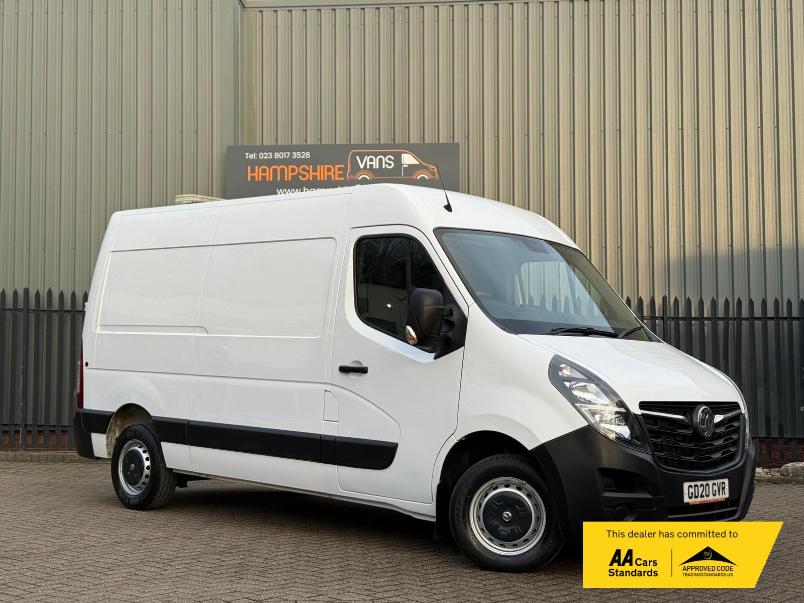 Vauxhall Movano 2.3 CDTi 3500 BiTurbo Edition Panel Van 5dr Diesel Manual FWD L2 H2 Euro 6 (s/s) (150 ps)