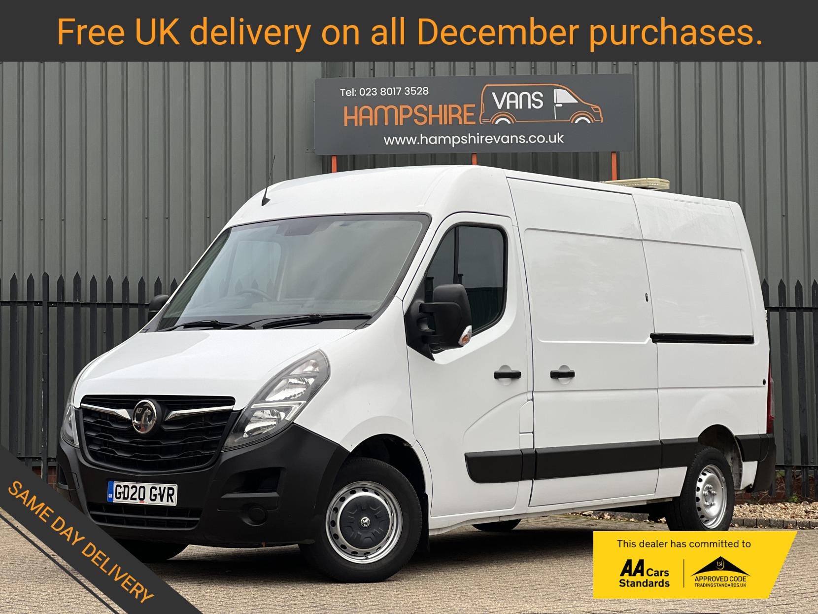 Vauxhall Movano 2.3 CDTi 3500 BiTurbo Edition Panel Van 5dr Diesel Manual FWD L2 H2 Euro 6 (s/s) (150 ps)