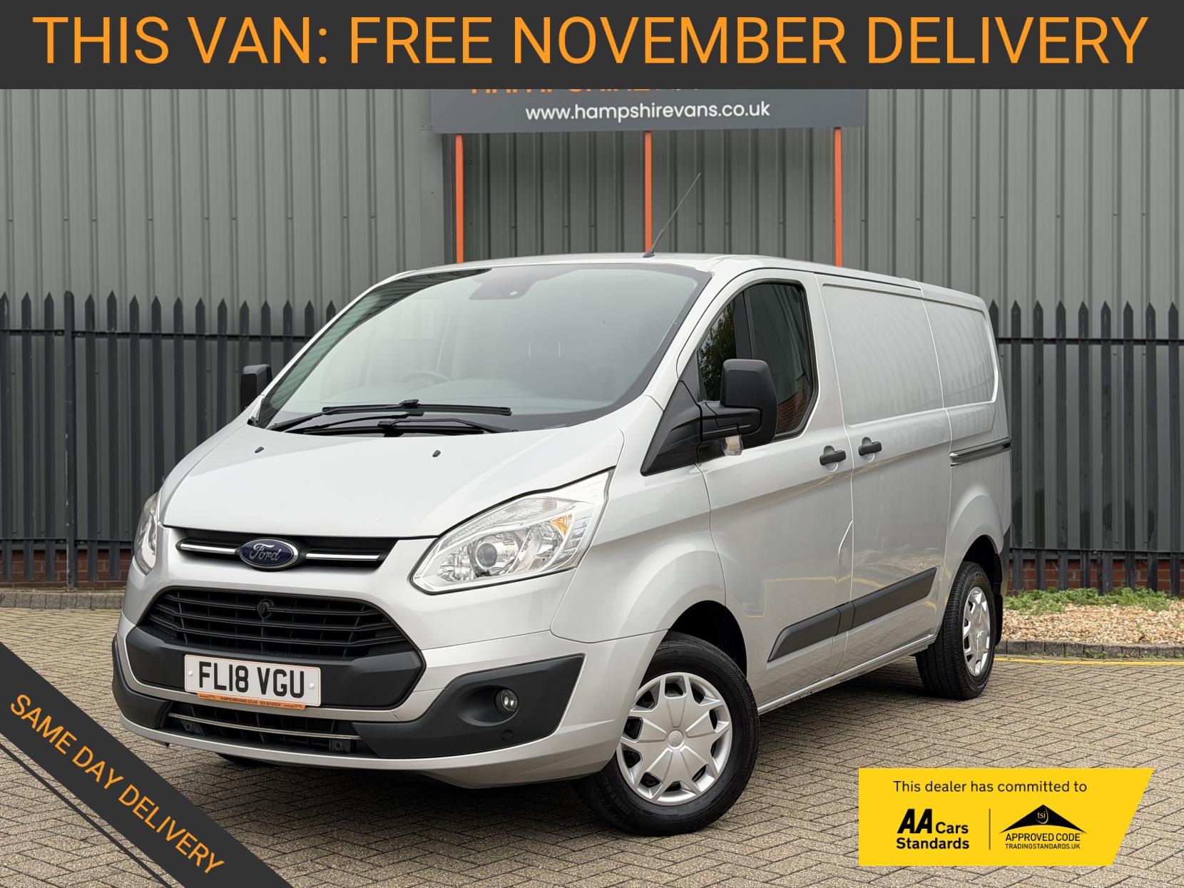 Ford Transit Custom 2.0 TDCi 270 Trend Panel Van 5dr Diesel Manual L1 H1 (157 g/km, 128 bhp)