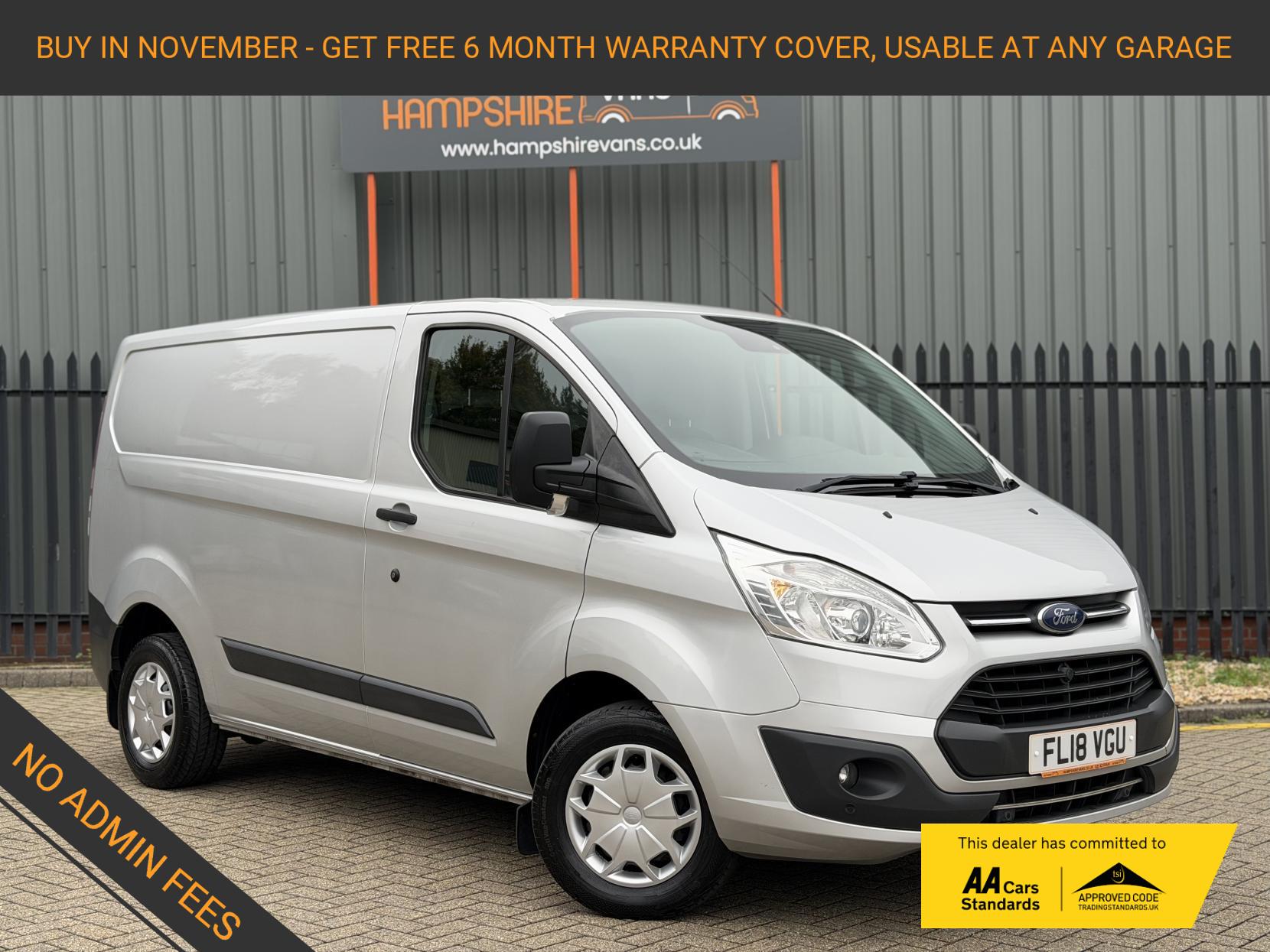 Ford Transit Custom 2.0 TDCi 270 Trend Panel Van 5dr Diesel Manual L1 H1 (157 g/km, 128 bhp)