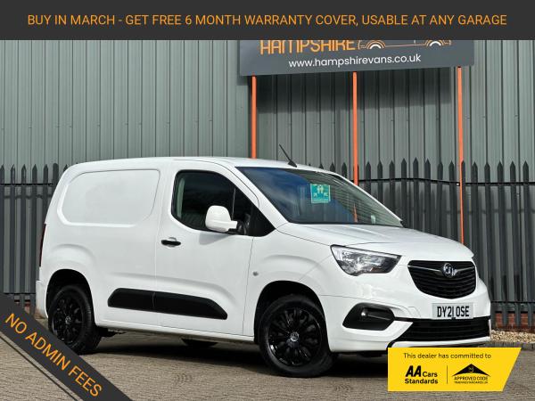 Vauxhall Combo 1.5 Turbo D 2300 Sportive Panel Van 4dr Diesel Manual L1 H1 Euro 6 (100 ps)