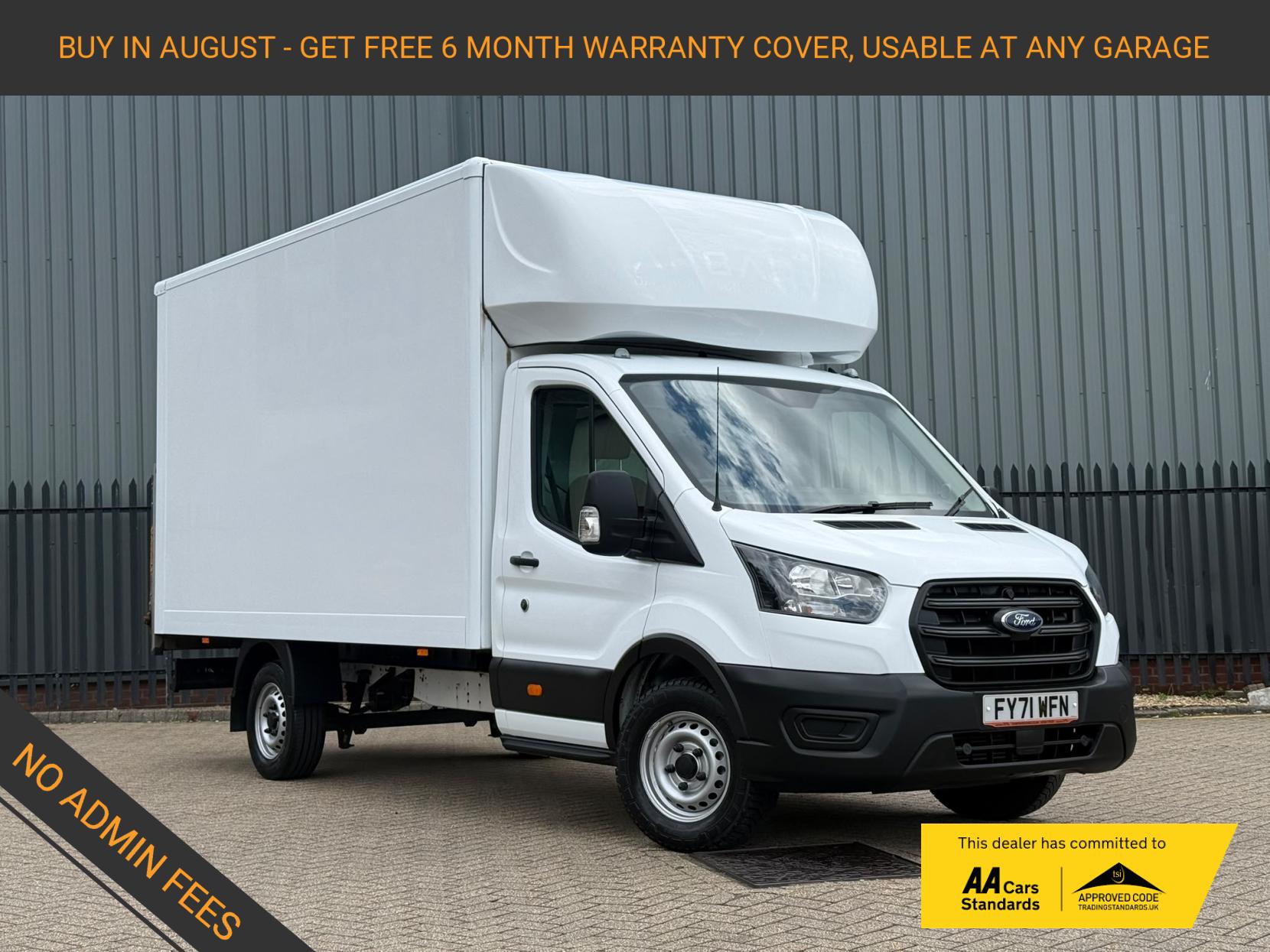 2021 Ford Transit 2.0 350 EcoBlue Leader Luton 3dr Diesel Manual FWD L4 Euro 6 (s/s) (130 ps) - Image 1