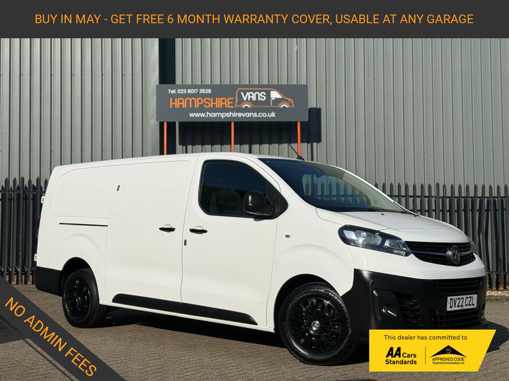 Vauxhall Vivaro 1.5 Turbo D 2900 Dynamic Panel Van 6dr Diesel Manual L2 H1 Euro 6 (s/s) (100 ps)