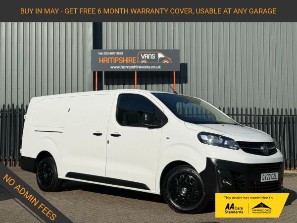 Vauxhall Vivaro 1.5 Turbo D 2900 Dynamic Panel Van 6dr Diesel Manual L2 H1 Euro 6 (s/s) (100 ps)
