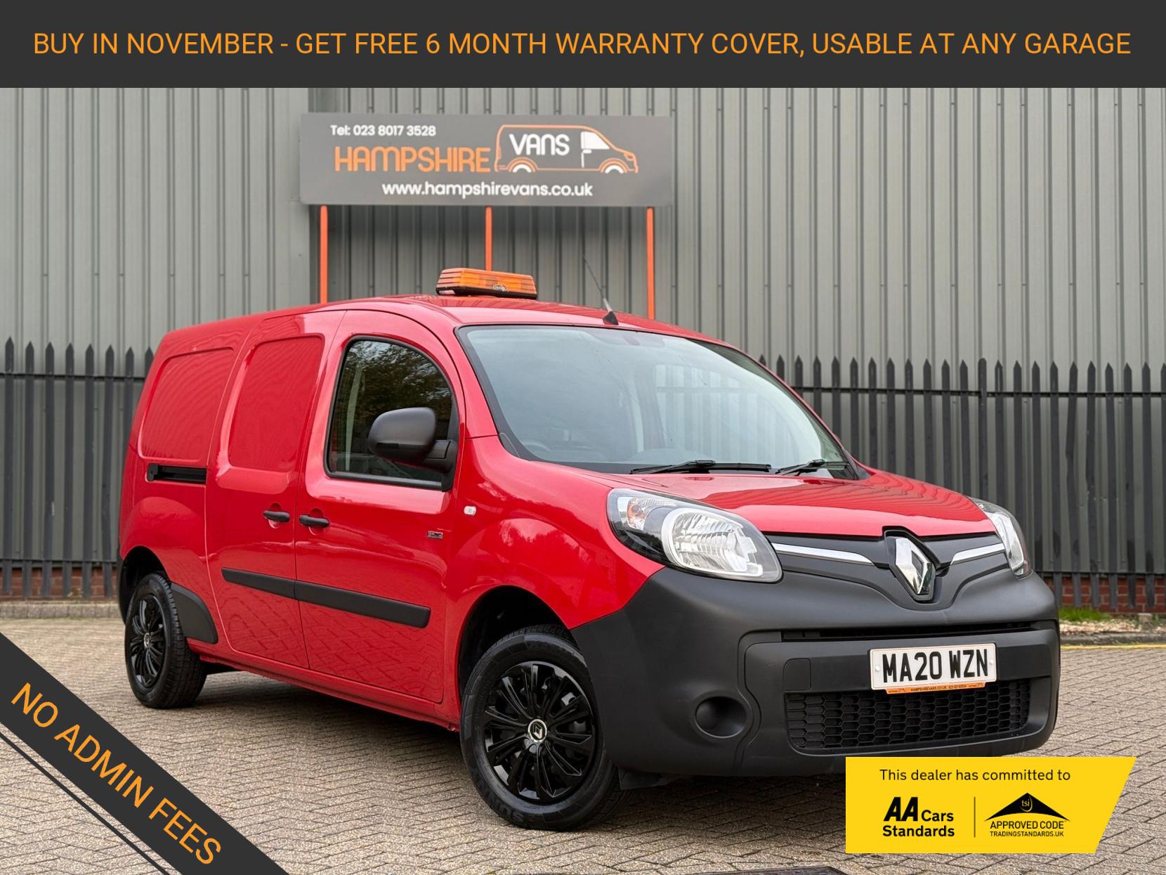 Renault Kangoo Maxi ZE 33kWh Business Panel Van 6dr Electric Auto L3 H1 (60 ps)