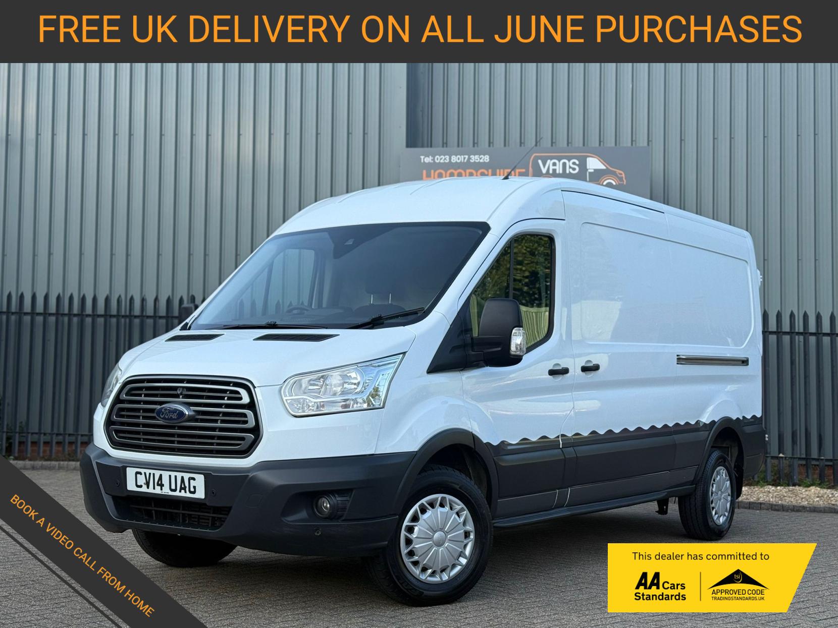 Ford Transit 2.2 TDCi 350 Trend Panel Van 5dr Diesel Manual RWD L3 H2 Euro 5 (125 ps)