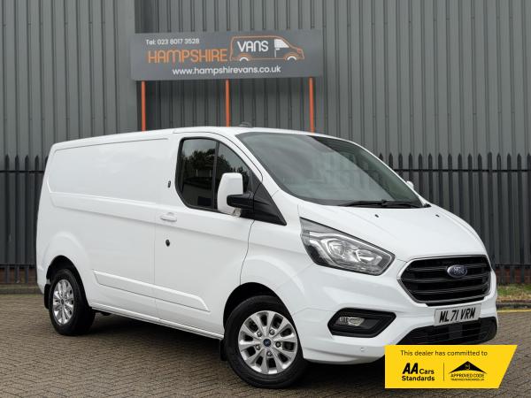 Ford Transit Custom 2.0 300 EcoBlue Limited Panel Van 5dr Diesel Auto L1 H1 Euro 6 (s/s) (130 ps)