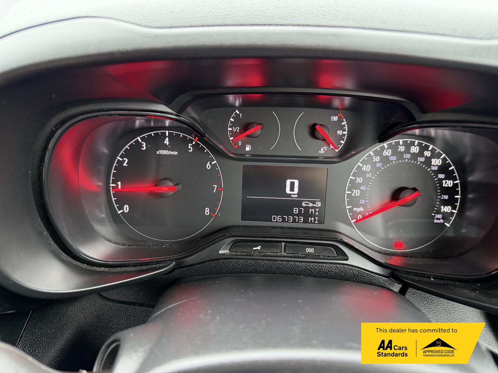 Vauxhall Combo 1.5 Turbo D 2300 Sportive Panel Van 4dr Diesel Manual L2 H1 Euro 6 (s/s) (100 ps)